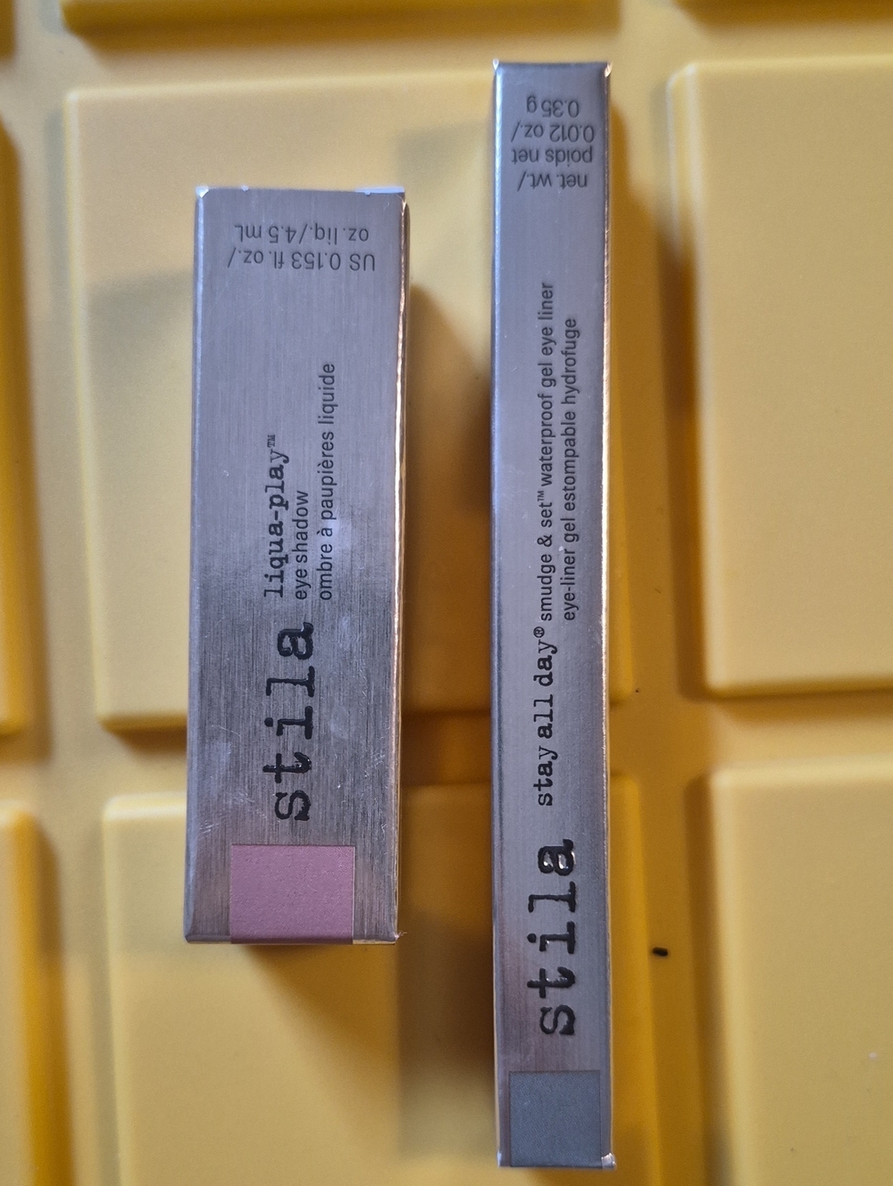 Stila Liquid Eye Shadow & Stay All Day Gel Liner Duo - And Lipstick Nwt